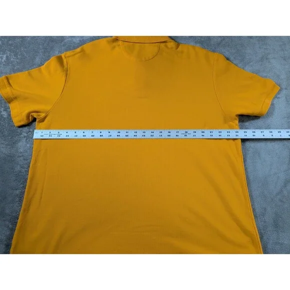Chaps Polo Shirt Men’s XL Orange Cotton Classic Fit Golf Casual Outdoors - Picture 7 of 8